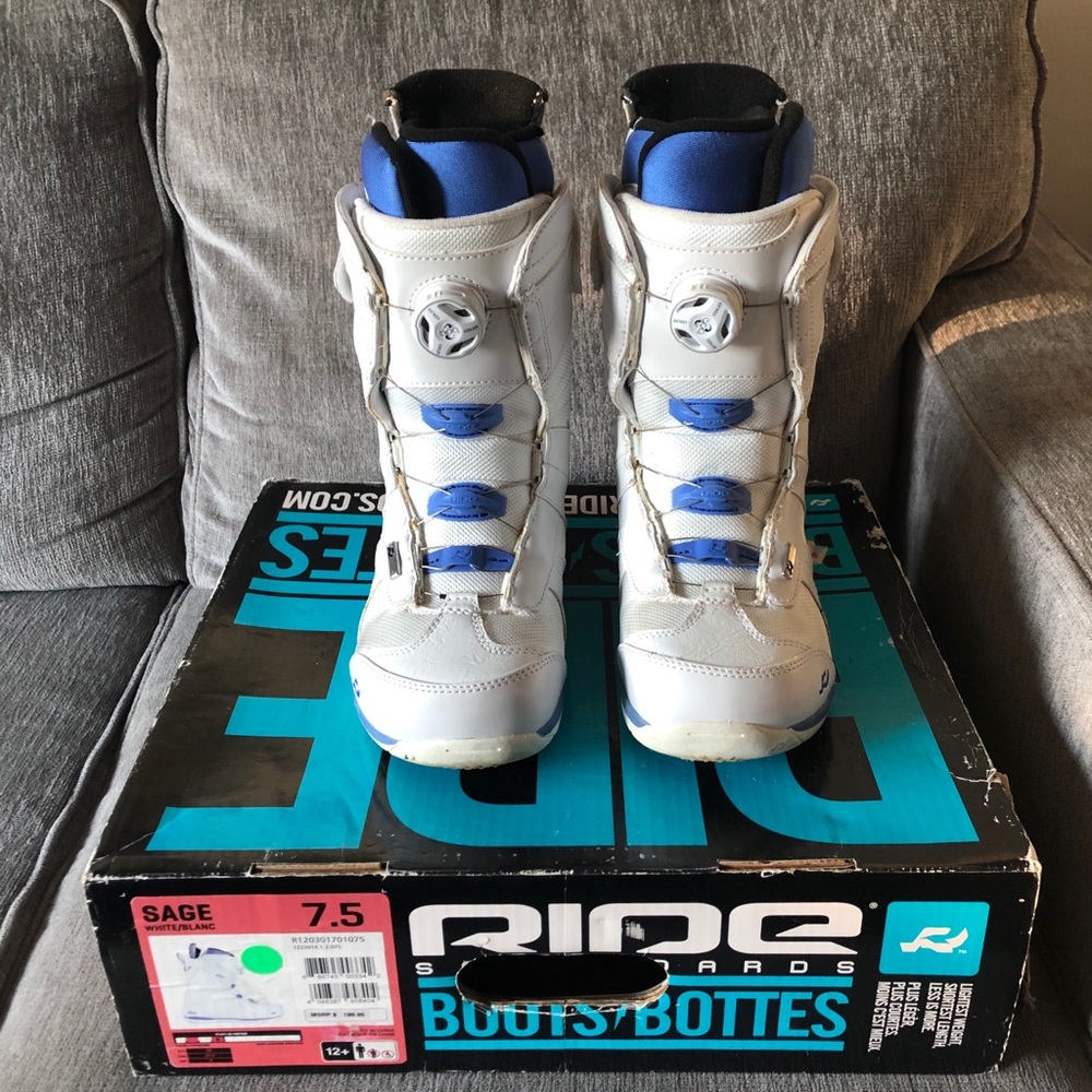 Snowboard Boots White Women’s Sage Intuition